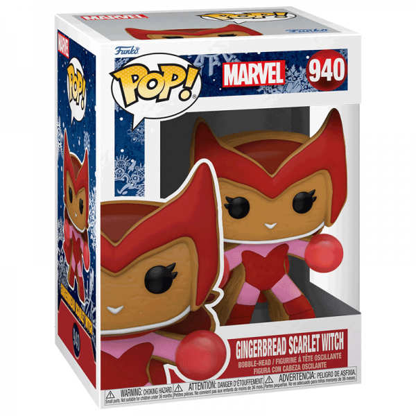 FUNKO POP! - MARVEL - Holiday Gingerbread Scarlet Witch #940
